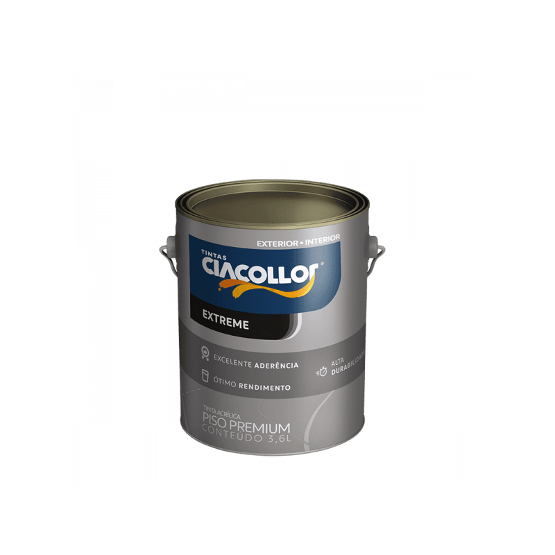 ACRILICO PISO PREMIUM 3,6L CIACOLLOR CINZA